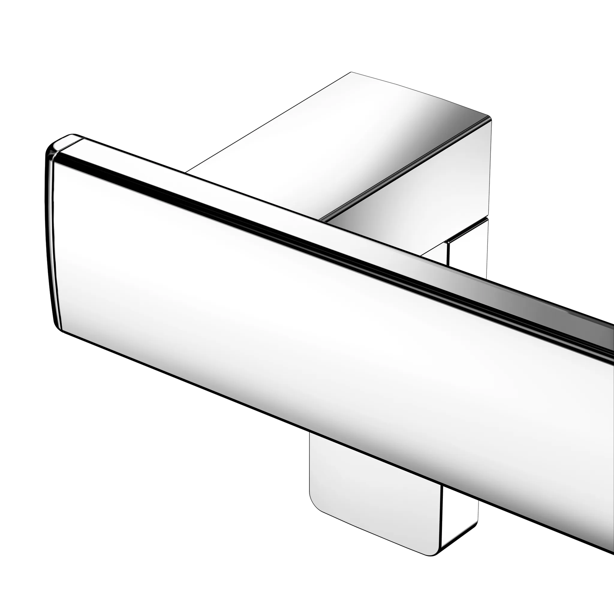 KEUCO Winkelgriff „Axess“ 520 × 1090 mm Ausführung rechts, in Verchromt KEUCO Winkelgriff „Axess“ 520 × 1090 mm Ausführung rechts, in Verchromt