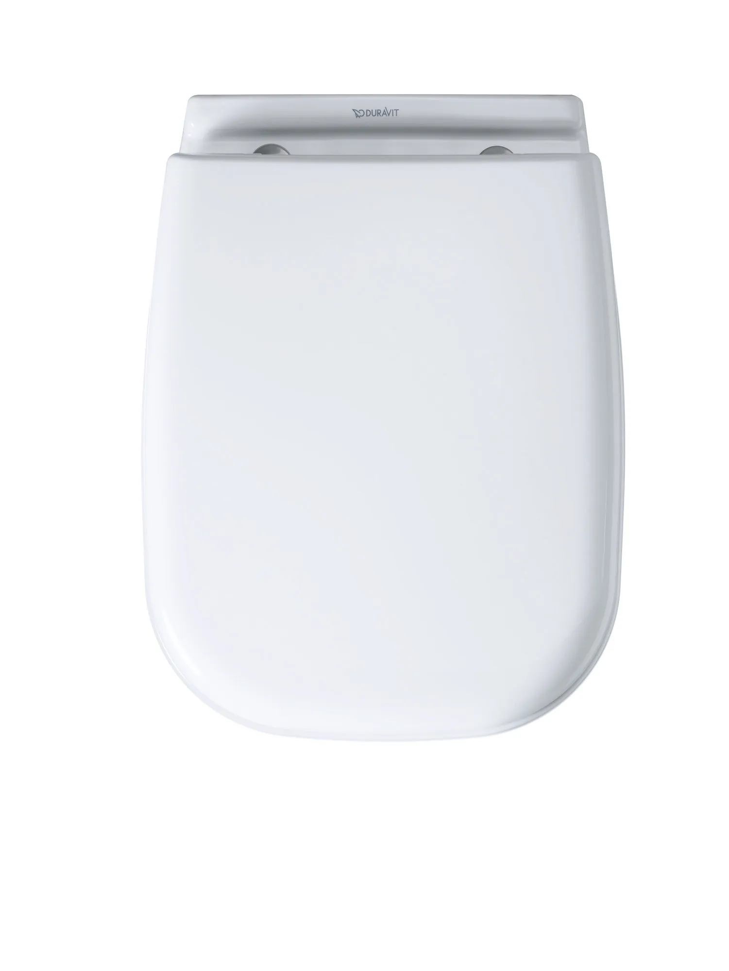 Duravit WC-Sitz Compact „D-Code“ 36 × 43 × 4 cm in, Scharniere Edelstahl Duravit WC-Sitz Compact „D-Code“ 36 × 43 × 4 cm in, Scharniere Edelstahl
