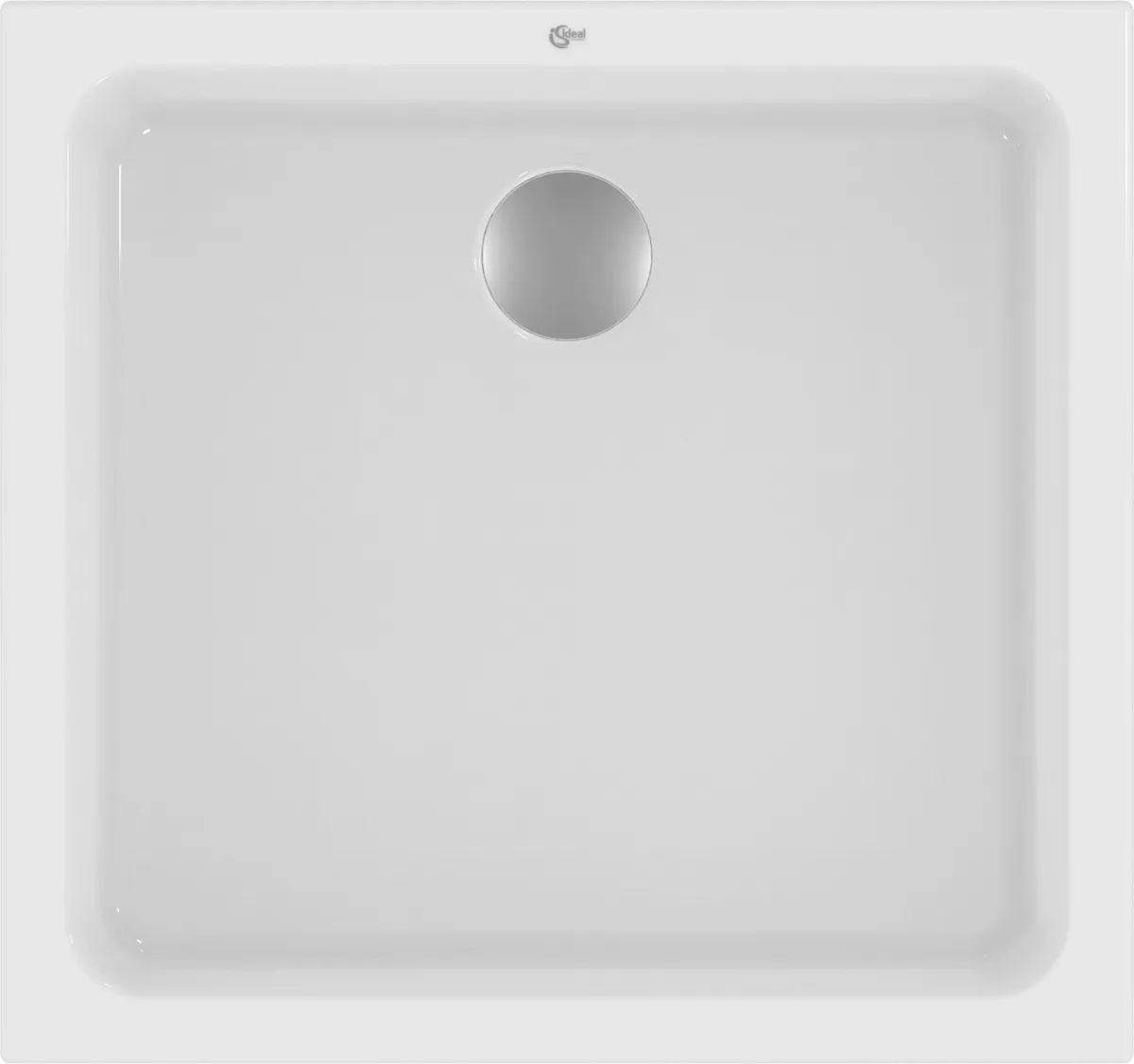 Ideal Standard Rechteck-Brausewanne Hotline Neu, Weiß, 800x750x80mm Größe: 80 × 75 cm