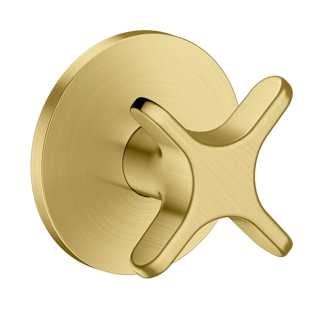 Hansgrohe AXOR One Absperrventil Unterputz mit Kreuzgriff BB, Brushed Brass, DN15/DN20 Hansgrohe AXOR One Absperrventil Unterputz mit Kreuzgriff BB, Brushed Brass, DN15/DN20