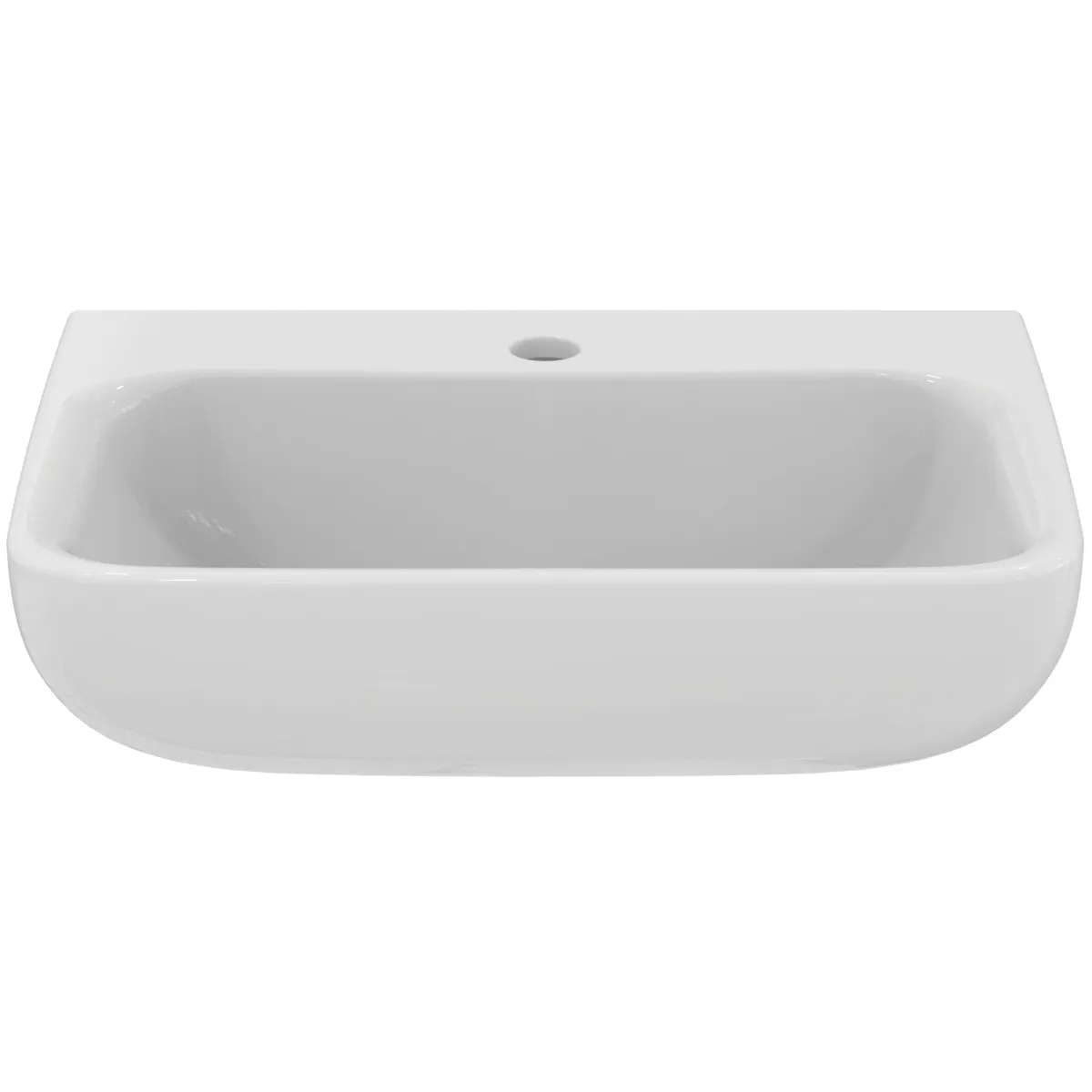 Waschbecken „Contour21+“ 50 × 40 × 17,5 cm, Hahnlochposition mittig Waschbecken „Contour21+“ 50 × 40 × 17,5 cm, Hahnlochposition mittig