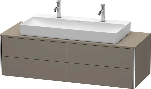 Duravit Waschtischunterschrank wandhängend „XSquare“ 140 × 40 × 54,8 cm Duravit Waschtischunterschrank wandhängend „XSquare“ 140 × 40 × 54,8 cm
