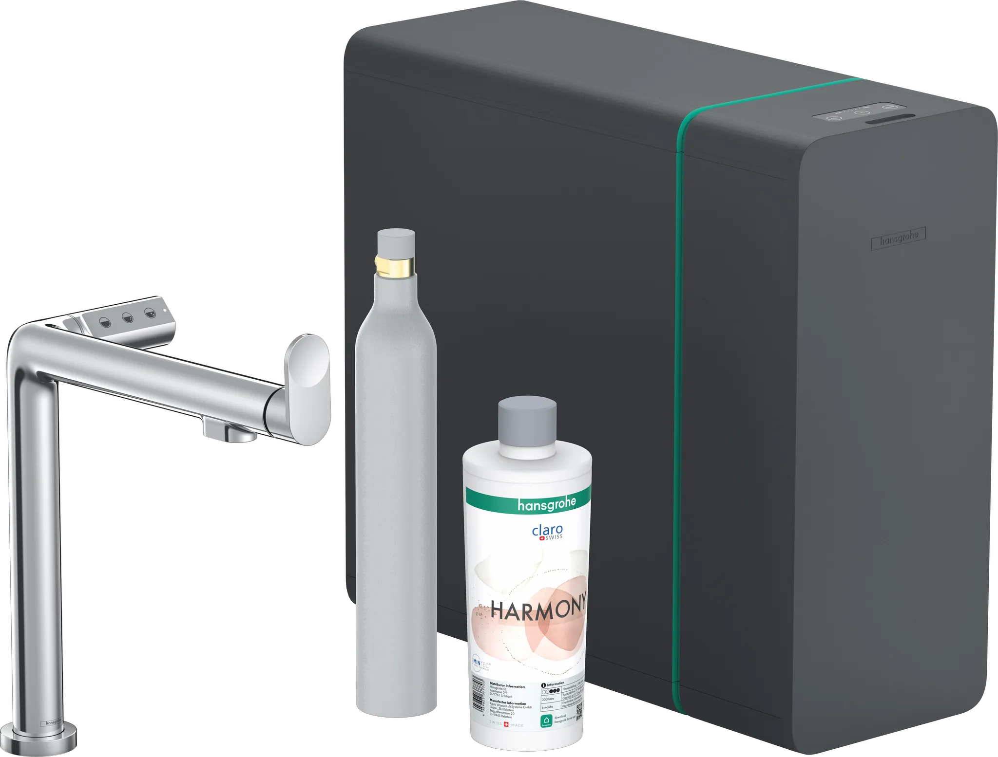 Hansgrohe Aqittura M91 SodaSystem 240, 1jet, Starter Set chrom Hansgrohe Aqittura M91 SodaSystem 240, 1jet, Starter Set chrom