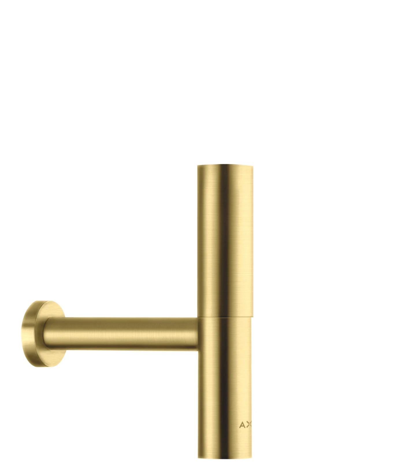 Hansgrohe AXOR Design Siphon Flowstar Brushed Brass, verstellbarer Einbau mit 65–165 mm Verstellweg, Wandabstand 330 mm, Stauwasserhöhe 70 mm, Anschluss G 1 1/4 Hansgrohe AXOR Design Siphon Flowstar Brushed Brass, verstellbarer Einbau mit 65–165 mm Verstellweg, Wandabstand 330 mm, Stauwasserhöhe 70 mm, Anschluss G 1 1/4