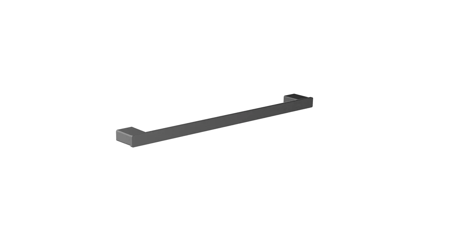 loft Badetuchhalter600mm, schwarz/chrom