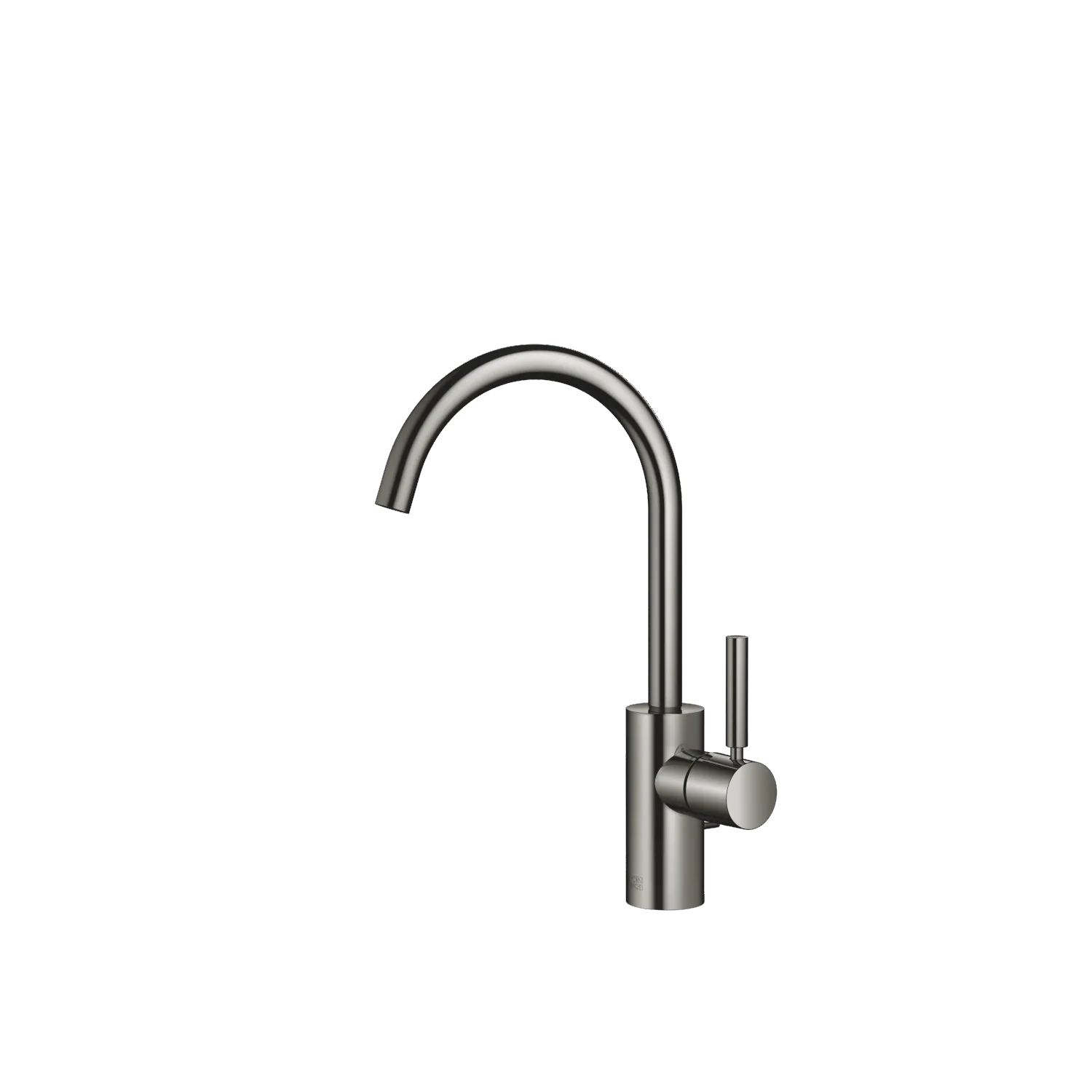 Dornbracht META Waschtisch-Einhandbatterie mit Ablaufgarnitur - Dark Chrome