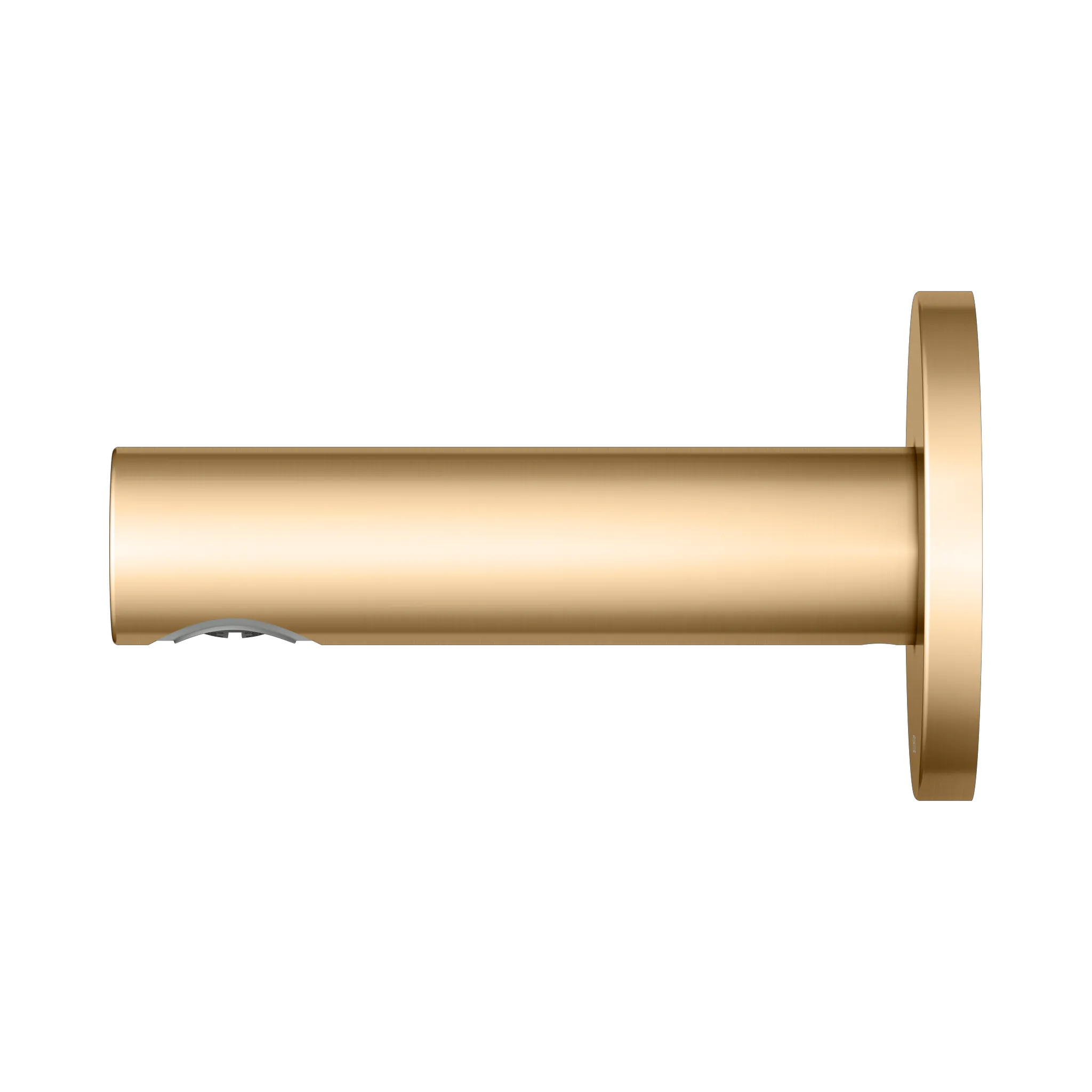 IXMO Wanneneinlauf DN15 Ausladung 130 mm Messing gebürstet rund IXMO Wanneneinlauf DN15 Ausladung 130 mm Messing gebürstet rund