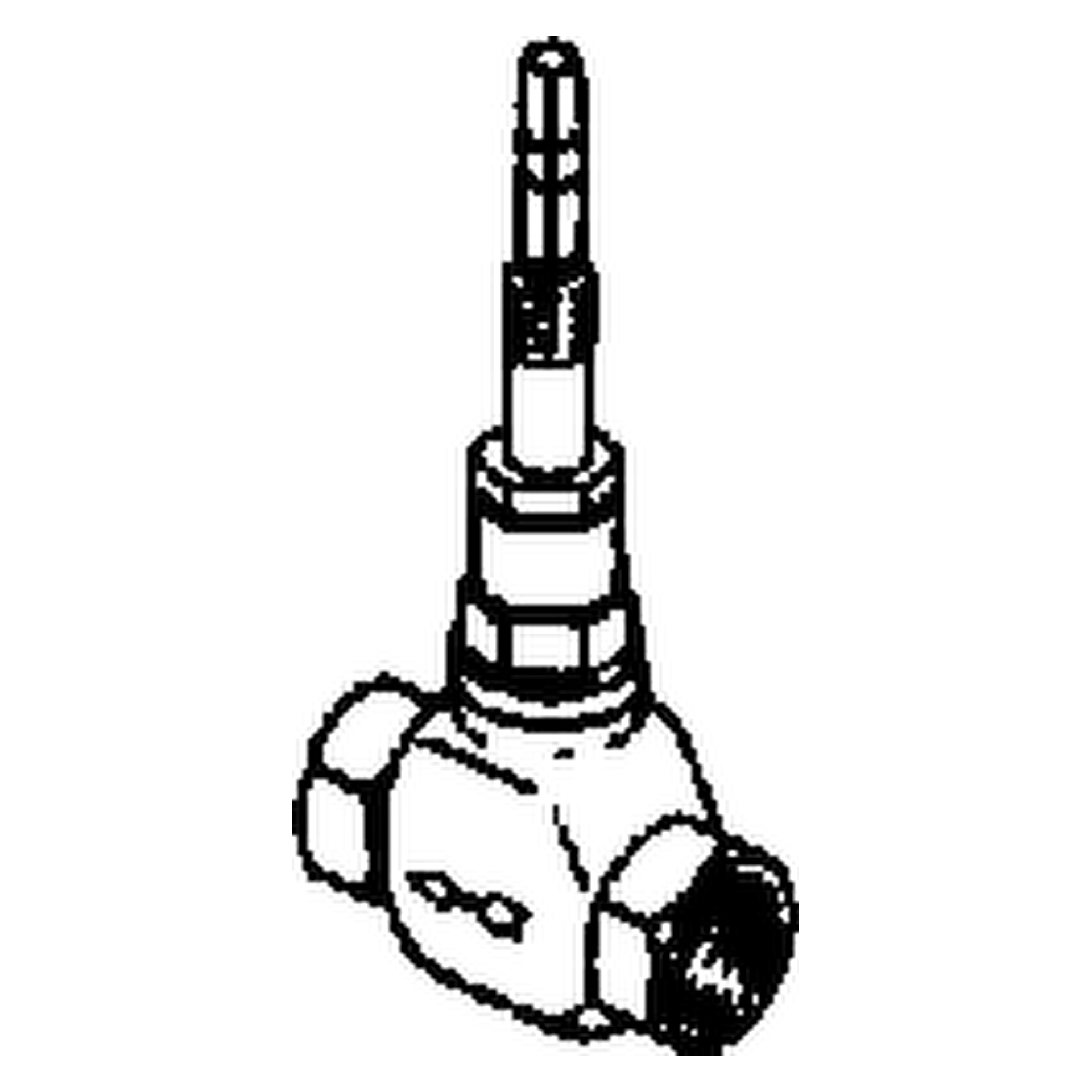 Hansa Oberteil Hansa 0220 G1⁄2 DN15 Wandmontage für Unterputz-Einbaukörper Hansa Oberteil Hansa 0220 G1⁄2 DN15 Wandmontage für Unterputz-Einbaukörper