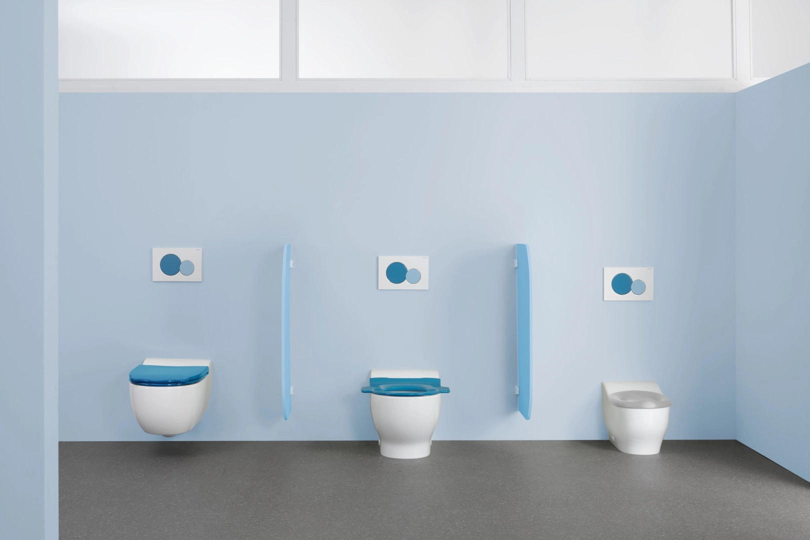 Geberit WC-Sitz „Bambini“ in ozeanblau