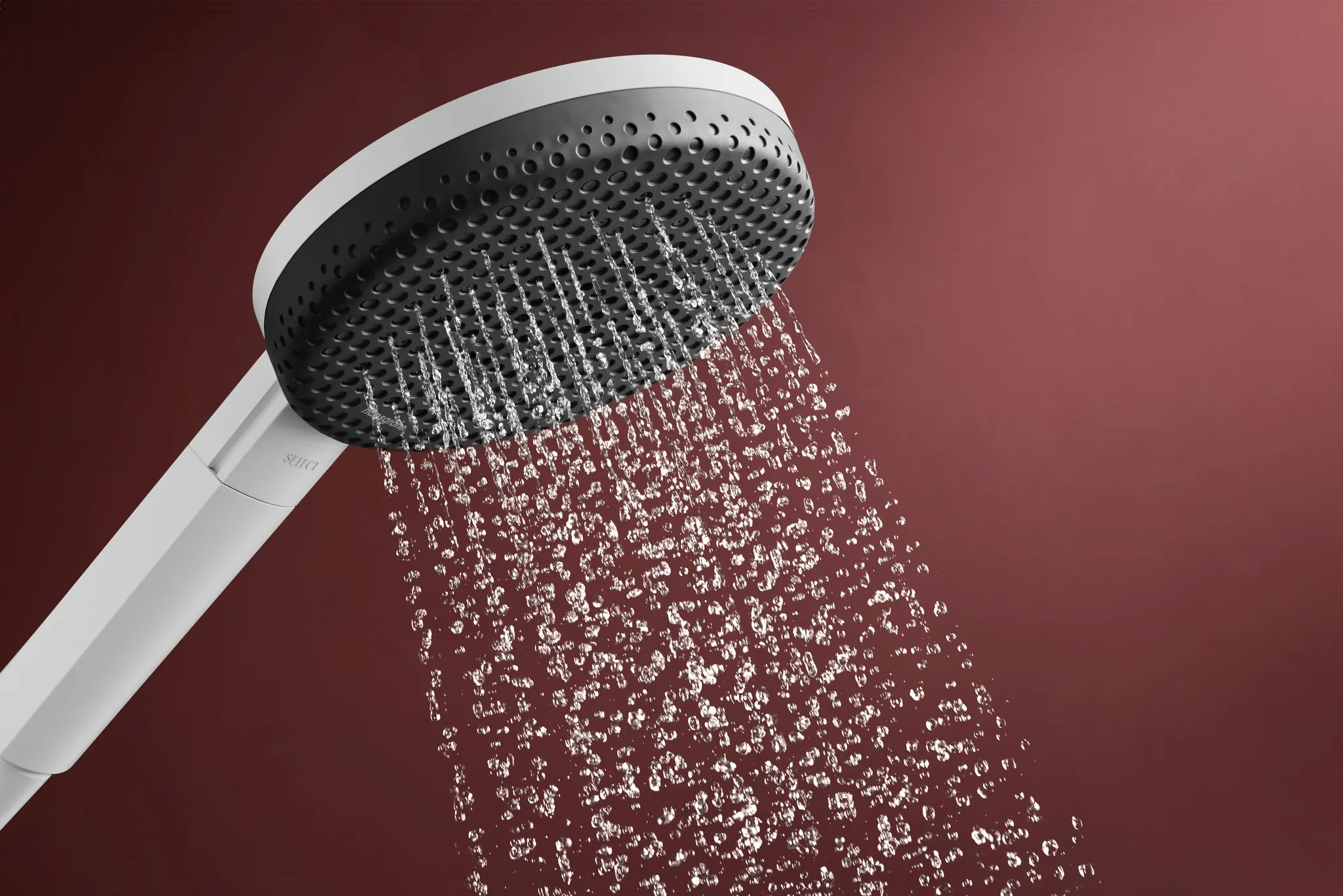 Gleitstangekombination „Raindance Alive Select“, Befestigung verdeckt in Mattweiß Gleitstangekombination „Raindance Alive Select“, Befestigung verdeckt in Mattweiß