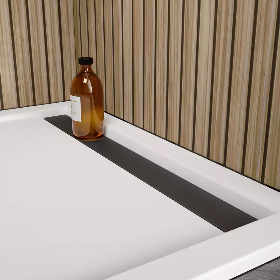 HSK quadrat Acryl-Duschwanne „superflach“ mit schmaler Ablaufrinne 90 × 90 cm ohne HSK quadrat Acryl-Duschwanne „superflach“ mit schmaler Ablaufrinne 90 × 90 cm ohne