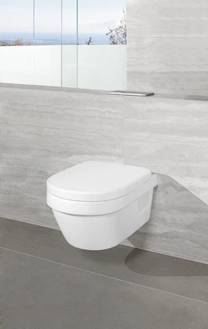 Villeroy & Boch Architectura WC-Sitz Compact 9M66E1, oval, weiß Villeroy & Boch Architectura WC-Sitz Compact 9M66E1, oval, weiß