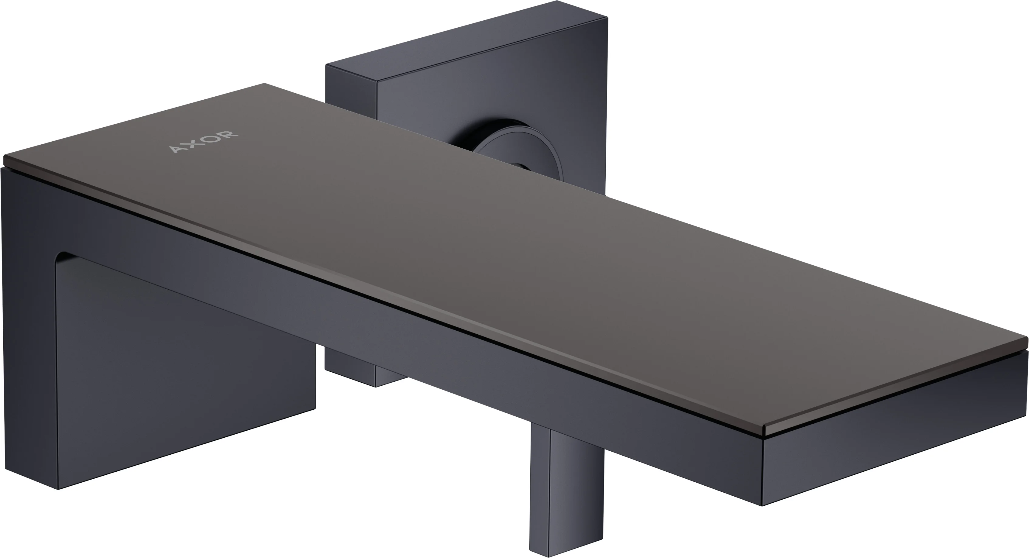 Hansgrohe AXOR MyEdition Platte 245 mm Metall Polished Black Chrome abnehmbar