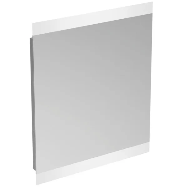 Ideal Standard MIRROR&LIGHT Wandspiegel T3346BH, 35W mit seitl. Ambientelicht, 600x26x700mm