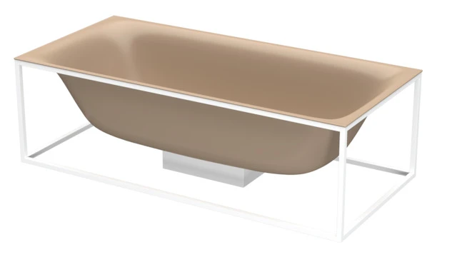 Bette Badewanne „BetteLux Shape“ rechteck 190 × 90 cm in Greige Bette Badewanne „BetteLux Shape“ rechteck 190 × 90 cm in Greige