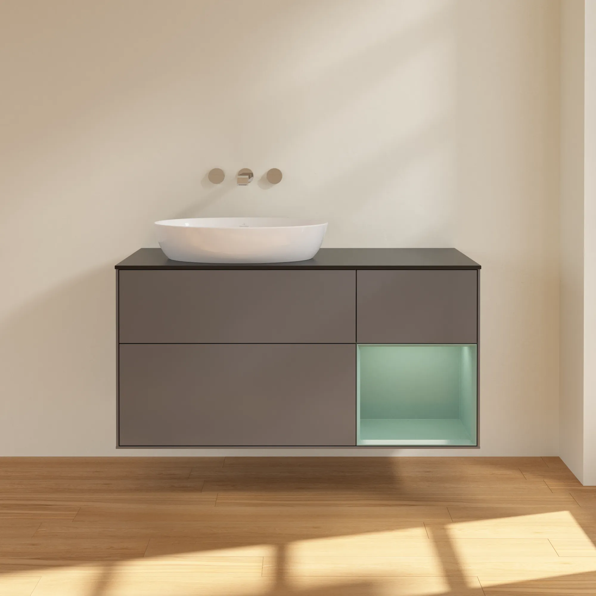 Villeroy & Boch Finion FA5 Waschbeckenunterschrank, anthrazit Villeroy & Boch Finion FA5 Waschbeckenunterschrank, anthrazit