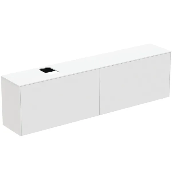 Ideal Standard Waschtischunterschrank „Conca“ 198,7 × 55 × 37,3 cm Weiß matt lackiert