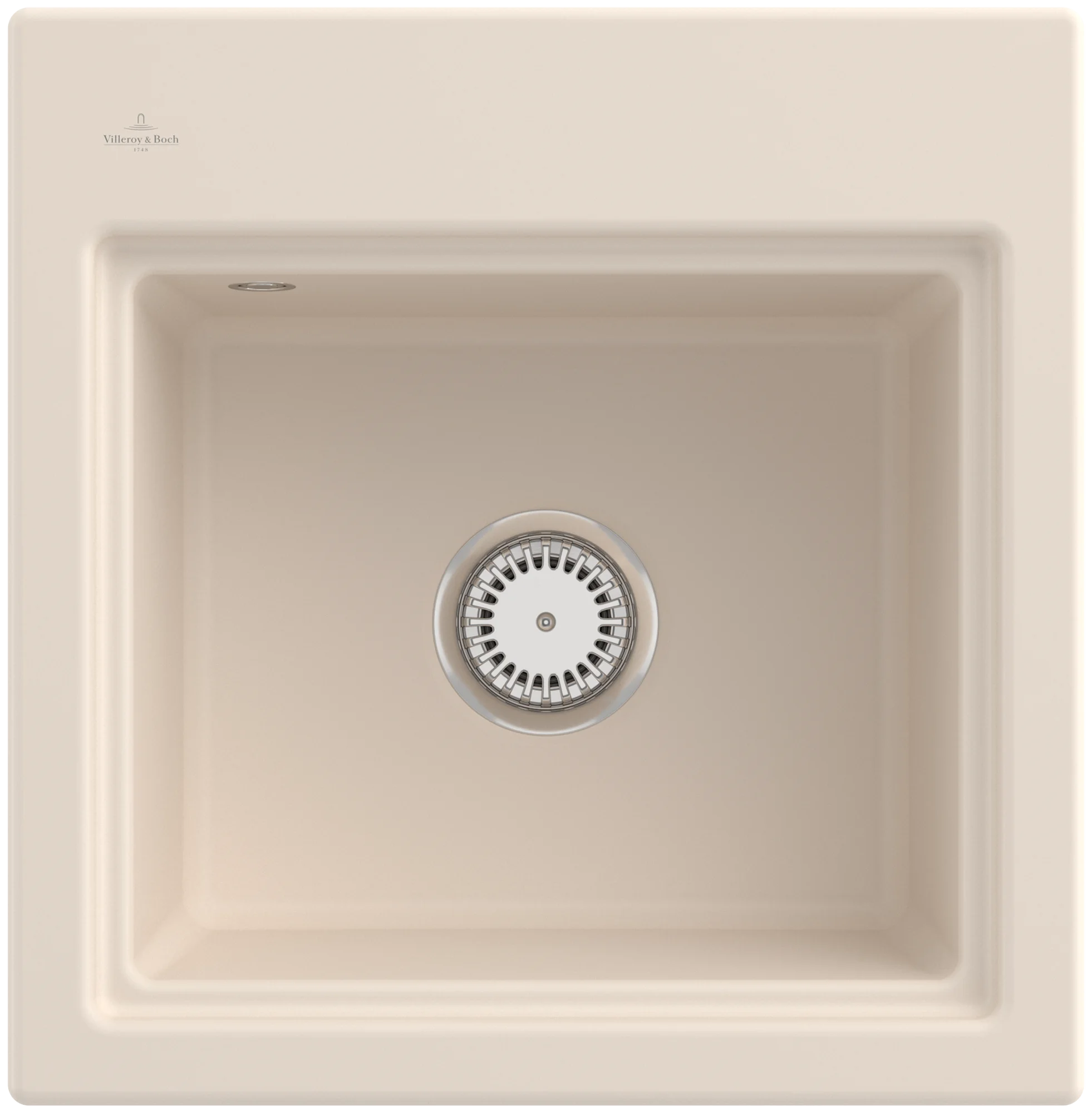 Villeroy & Boch Einbauspüle Subway Style 50 S 335501, 500x510mm, Ivory CeramicPlus Villeroy & Boch Einbauspüle Subway Style 50 S 335501, 500x510mm, Ivory CeramicPlus