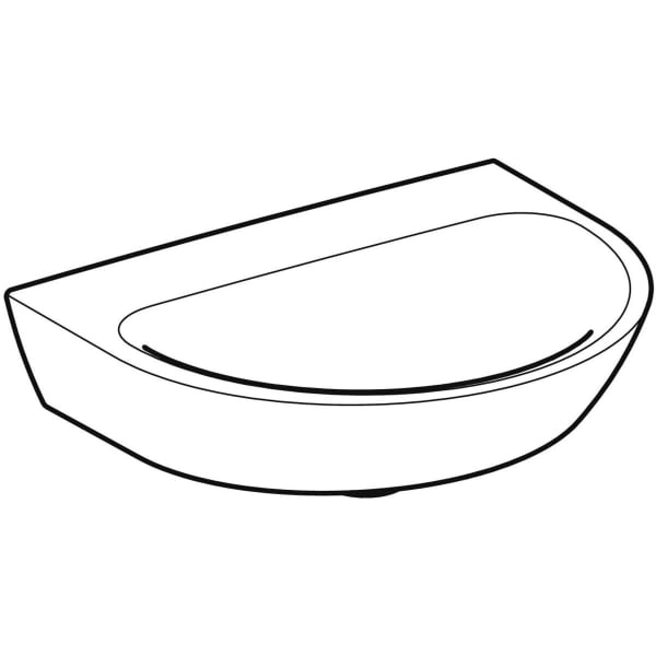 Wandwaschtisch „Renova“, ohne Überlauf 50 × 40 cm Wandwaschtisch „Renova“, ohne Überlauf 50 × 40 cm