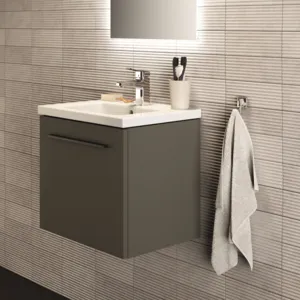 Ideal Standard Waschtischunterschrank „i.lifeS“ 50 × 44 × 37,5 cm Quarzgrau matt
