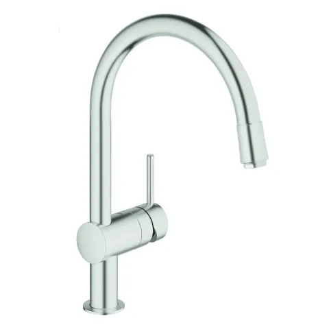 Grohe Minta Einhand-Spültischbatterie, ½ C-Auslauf, Einlochmontage Grohe Minta Einhand-Spültischbatterie, ½ C-Auslauf, Einlochmontage