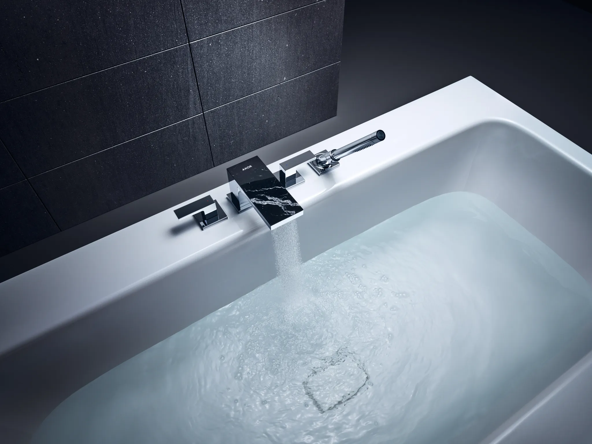 AXOR MyEdition 4-Loch Wannenrandarmatur ohne Platte Chrom AXOR MyEdition 4-Loch Wannenrandarmatur ohne Platte Chrom