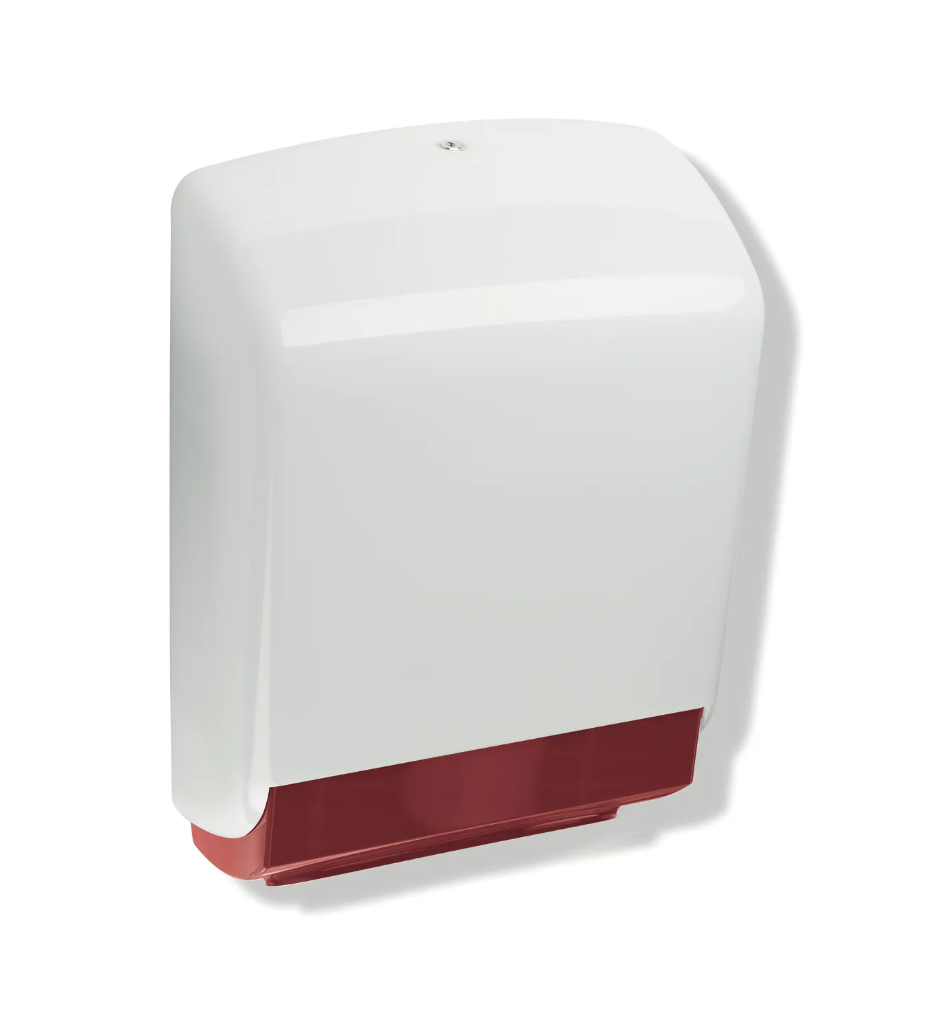 HEWI Papierhandtuchspender Serie 477 Rubinrot