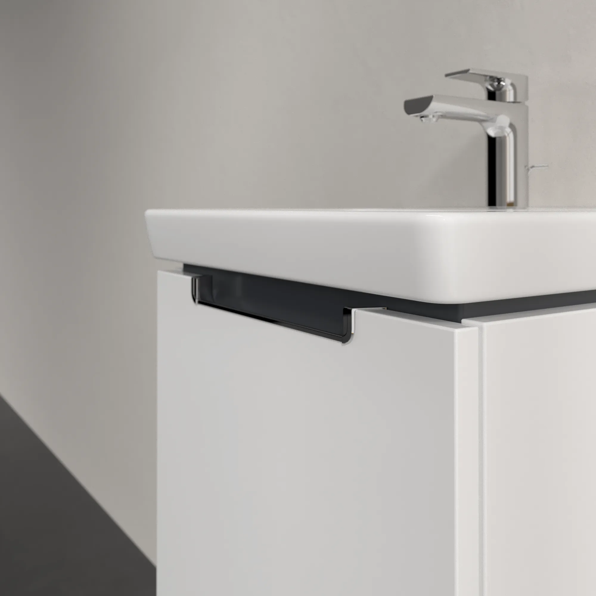 Villeroy & Boch Waschtischunterschrank „Subway 2.0“ 440 × 420 × 352 mm Glossy White, für Becken mittig, ohne Beleuchtung Villeroy & Boch Waschtischunterschrank „Subway 2.0“ 440 × 420 × 352 mm Glossy White, für Becken mittig, ohne Beleuchtung