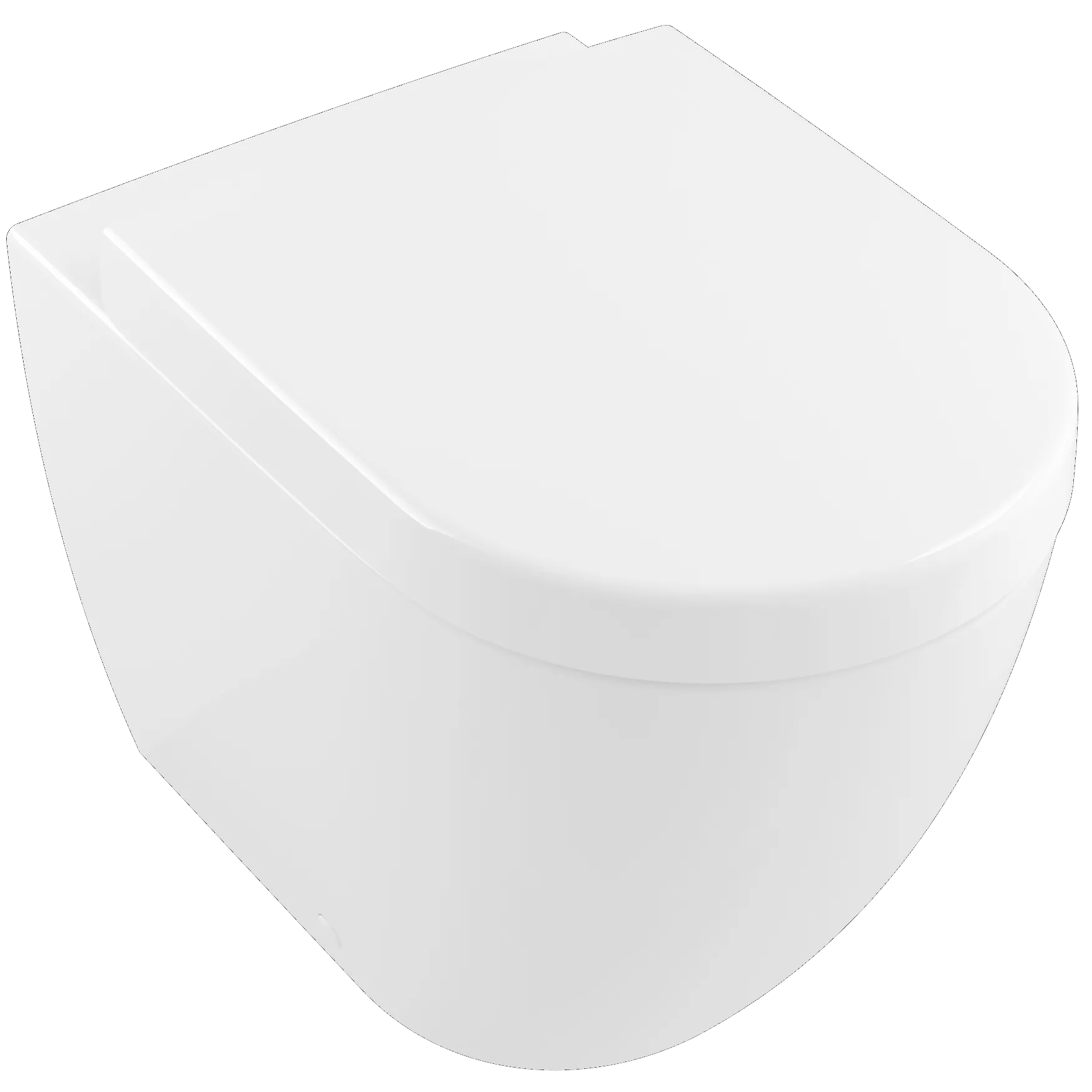 Stand-Tiefspül-WC DirectFlush „Subway 2.0“ 37 × 40 × 56 cm, ohne Spülrand, Abgang waagerecht