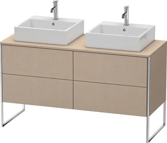 Duravit Waschtischunterschrank bodenstehend „XSquare“ 140 × 77,8 × 54,8 cm Duravit Waschtischunterschrank bodenstehend „XSquare“ 140 × 77,8 × 54,8 cm