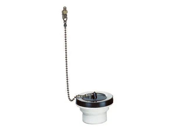 Stopfenventil 014, Kelch d: 70mm, mit Kette, 1 1/2″