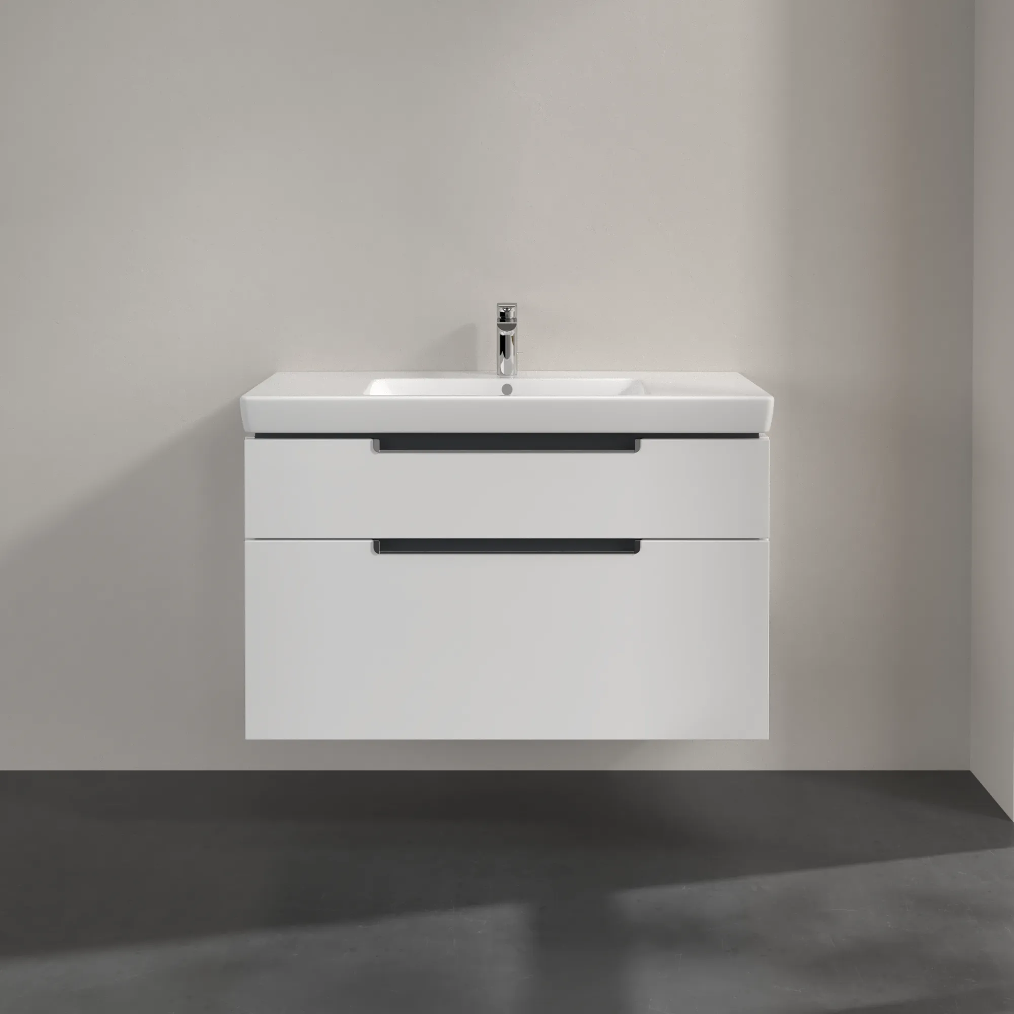 Villeroy & Boch Subway 2.0 Waschbeckenunterschrank Glossy White 987x590x449 mm Villeroy & Boch Subway 2.0 Waschbeckenunterschrank Glossy White 987x590x449 mm