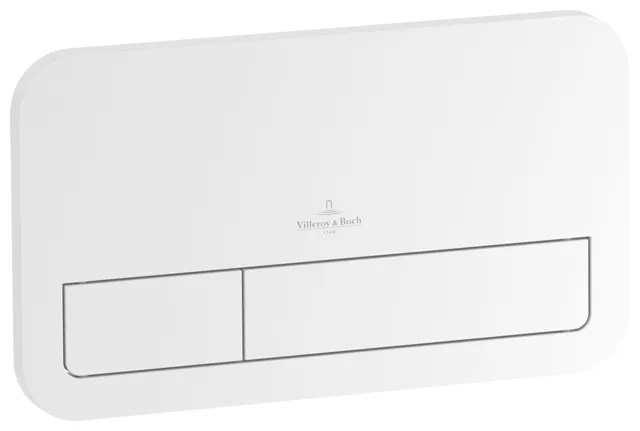 WC-Betätigungsplatte ViConnect Installationssysteme 922490, 253 x 145 x 10 mm, 2-Mengen-Spülung, Weiß