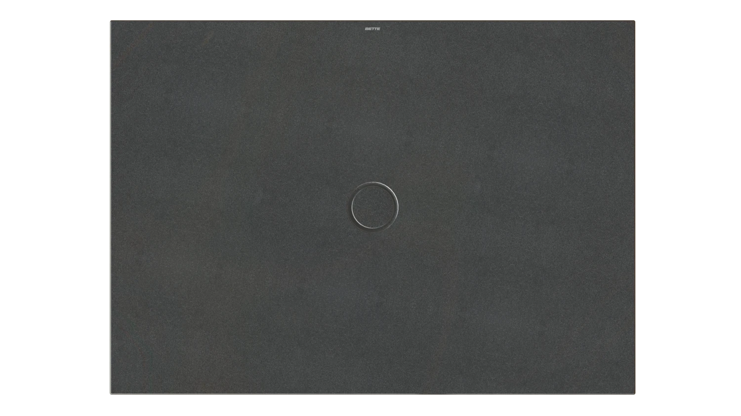 Bette rechteck Duschwanne „BetteFloor“ 1400 × 1000 mm ohne Oberflächenbeschichtung, ohne Oberflächenveredelung, ohne Wannenträger, in Midnight