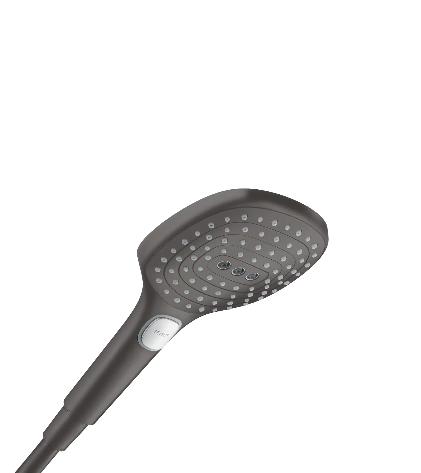 Hansgrohe Raindance Select E Handbrause 120 3jet PowderRain EcoSmart+, Brushed Black Chrome Hansgrohe Raindance Select E Handbrause 120 3jet PowderRain EcoSmart+, Brushed Black Chrome