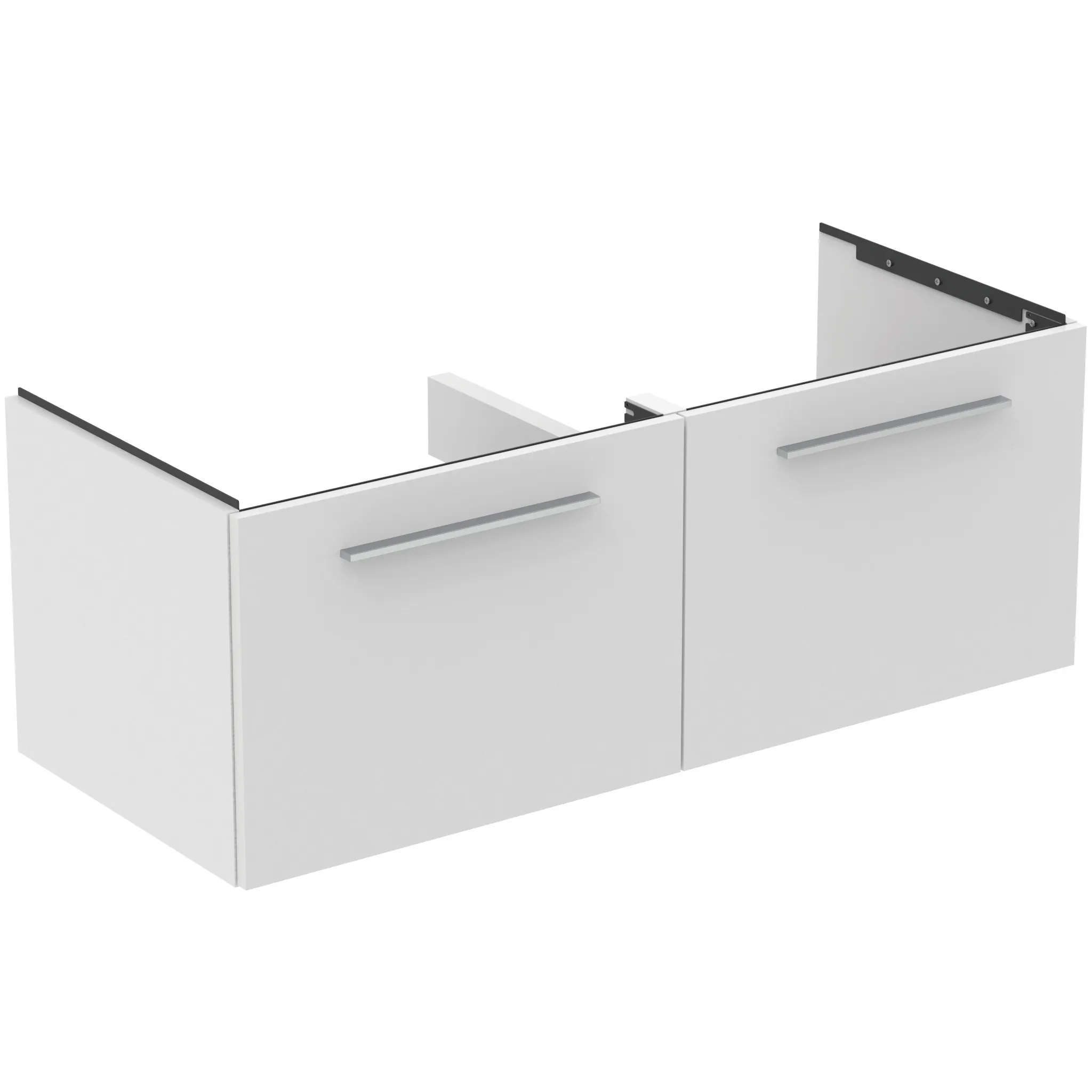 Ideal Standard Möbeldoppelwaschtischunterschrank i.life B 1200x505x440mm Weiß matt Ideal Standard Möbeldoppelwaschtischunterschrank i.life B 1200x505x440mm Weiß matt