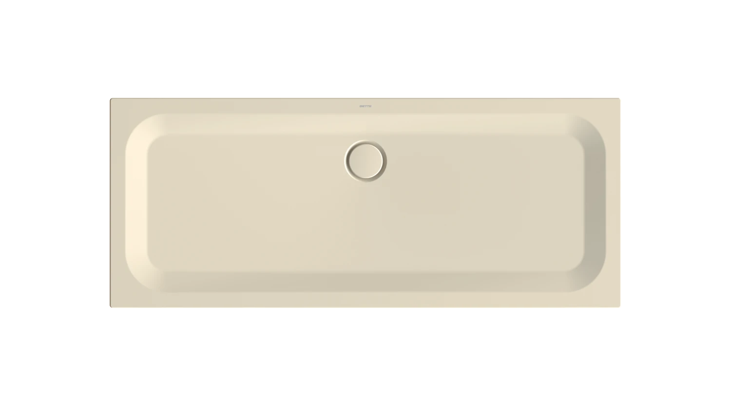 Bette rechteck Duschwanne „BetteUltra“ 1700 × 700 mm ohne Oberflächenbeschichtung, mit BetteGlasur Plus, ohne Wannenträger, in Pergamon