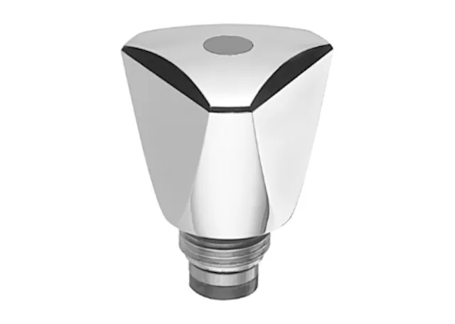 Sanitär-Oberteil mit Dreikanthaubengriff, RFV, DN 15 G 1/2 AG, chrom Sanitär-Oberteil mit Dreikanthaubengriff, RFV, DN 15 G 1/2 AG, chrom