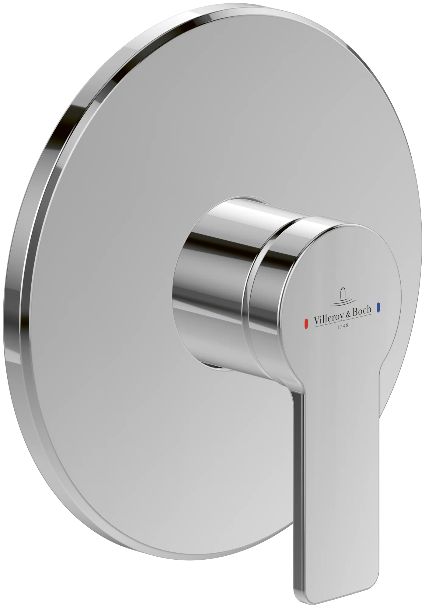 Villeroy & Boch Architectura Unterputz-Einhebel-Armatur, eckig, chrom, Höhe 215 mm, Breite 172 mm, Länge 180 mm
