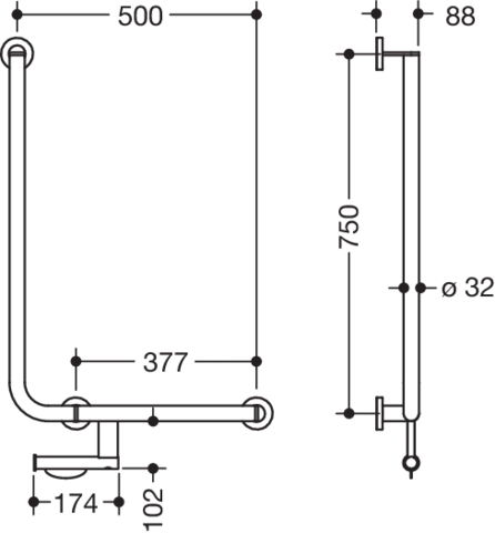 HEWI Haltegriff „System 900“