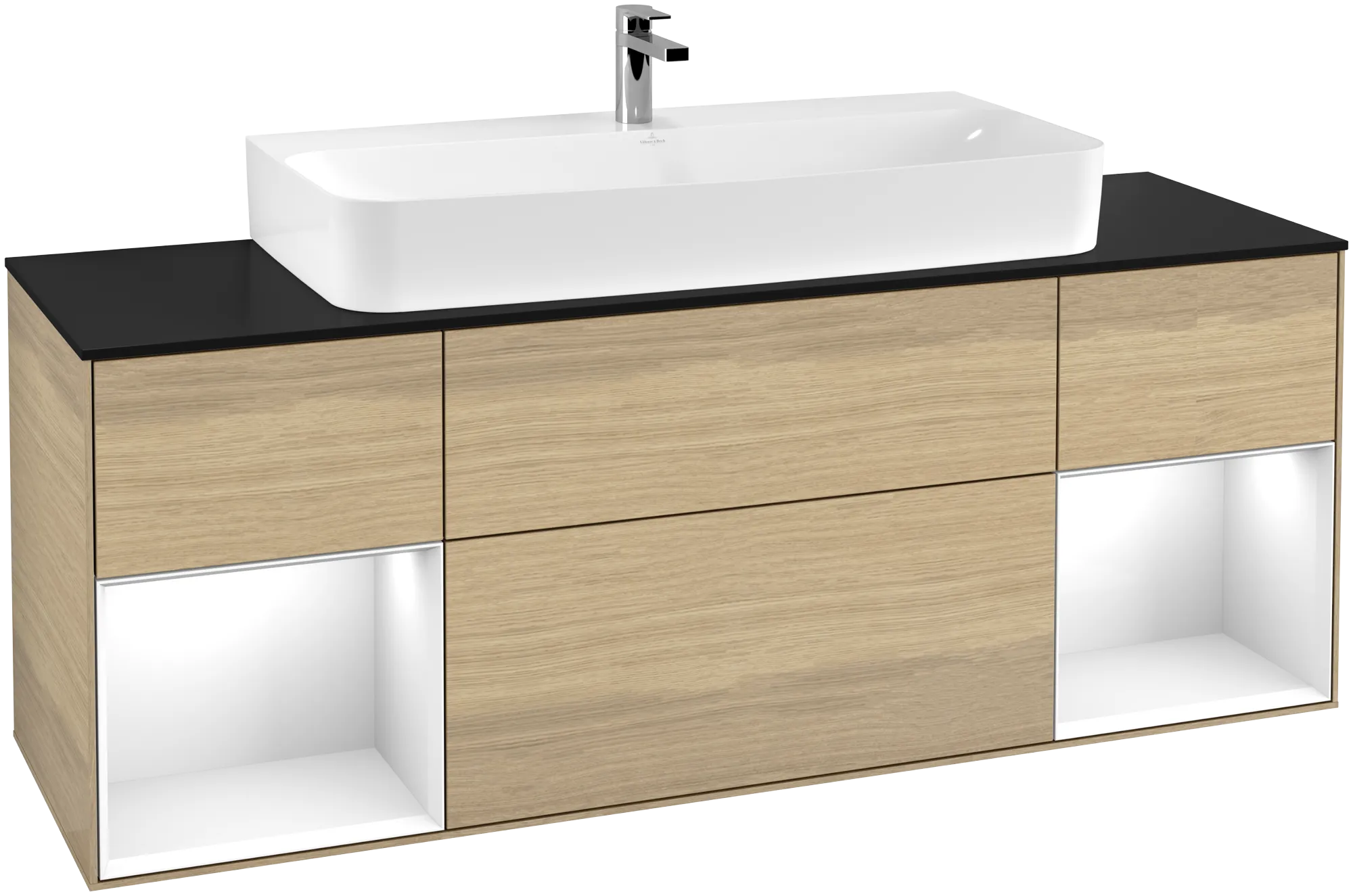 Villeroy & Boch Finion Waschbeckenunterschrank G21 1600x603x501mm mit Beleuchtung