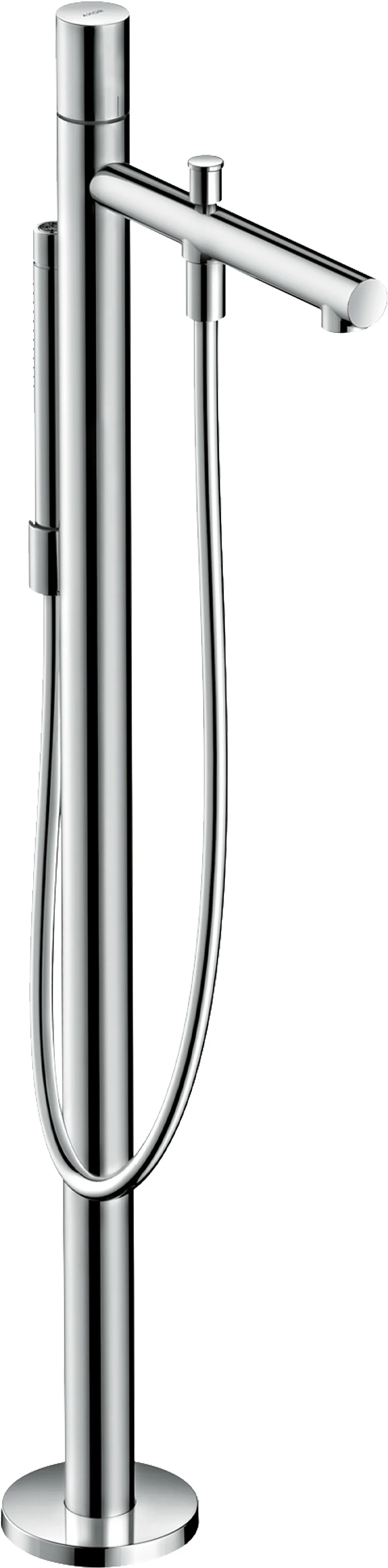 Hansgrohe AXOR Uno Wannenmischer bodenstehend, Chrom, Ausladung 244 mm