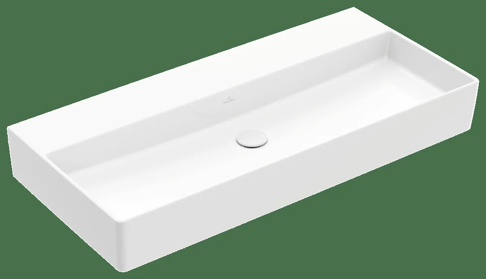Villeroy & Boch Memento 2.0 Waschbecken 1000x470mm Rechteck TitanCeram Weiß Alpin Villeroy & Boch Memento 2.0 Waschbecken 1000x470mm Rechteck TitanCeram Weiß Alpin