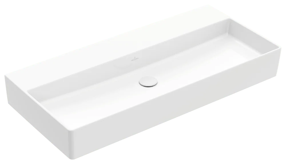 Villeroy & Boch Memento 2.0 Waschbecken 1000x470mm Rechteck TitanCeram Weiß Alpin Villeroy & Boch Memento 2.0 Waschbecken 1000x470mm Rechteck TitanCeram Weiß Alpin