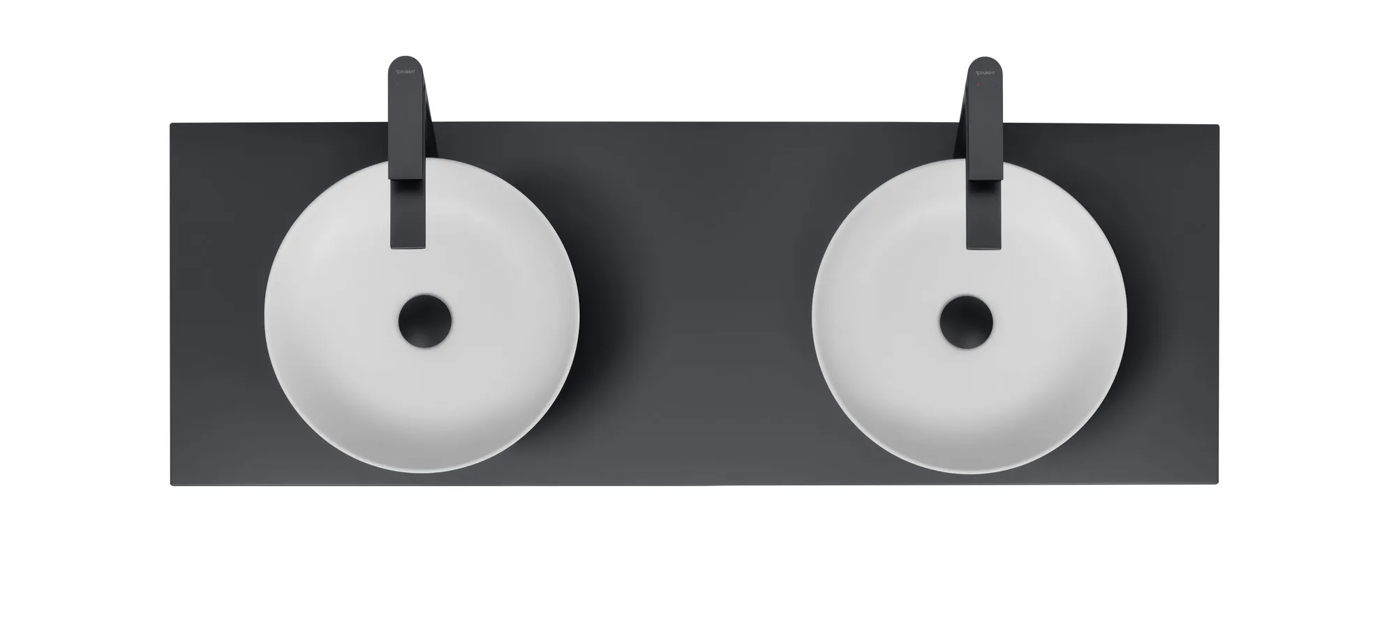 Einhand-Waschtischarmatur „Tulum by Starck“ Ausladung 155 mm in Schwarz (matt) Einhand-Waschtischarmatur „Tulum by Starck“ Ausladung 155 mm in Schwarz (matt)