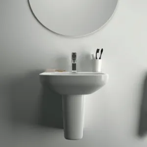 Ideal Standard Waschtischarmatur Ceraplan H90 mit Ablaufgarnitur, Ausladung 124mm, Chrom Ideal Standard Waschtischarmatur Ceraplan H90 mit Ablaufgarnitur, Ausladung 124mm, Chrom