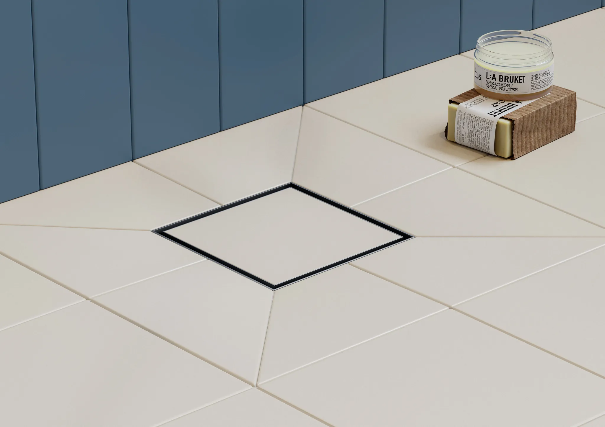 Hansgrohe RainDrain Brilliance Komplettset Punktablauf 150⁄150 rückseitig befliesbar, Edelstahl gebürstet Hansgrohe RainDrain Brilliance Komplettset Punktablauf 150⁄150 rückseitig befliesbar, Edelstahl gebürstet