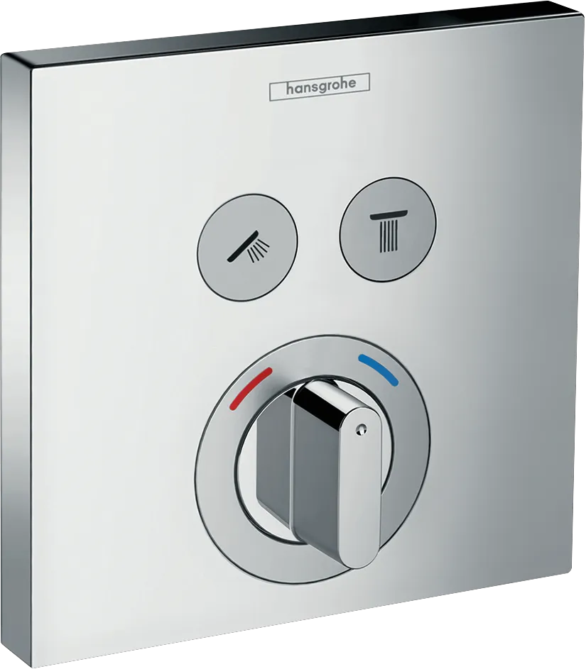 Mischer Unterputz ShowerSelect Fertigset 2 Verbraucher chrom Mischer Unterputz ShowerSelect Fertigset 2 Verbraucher chrom