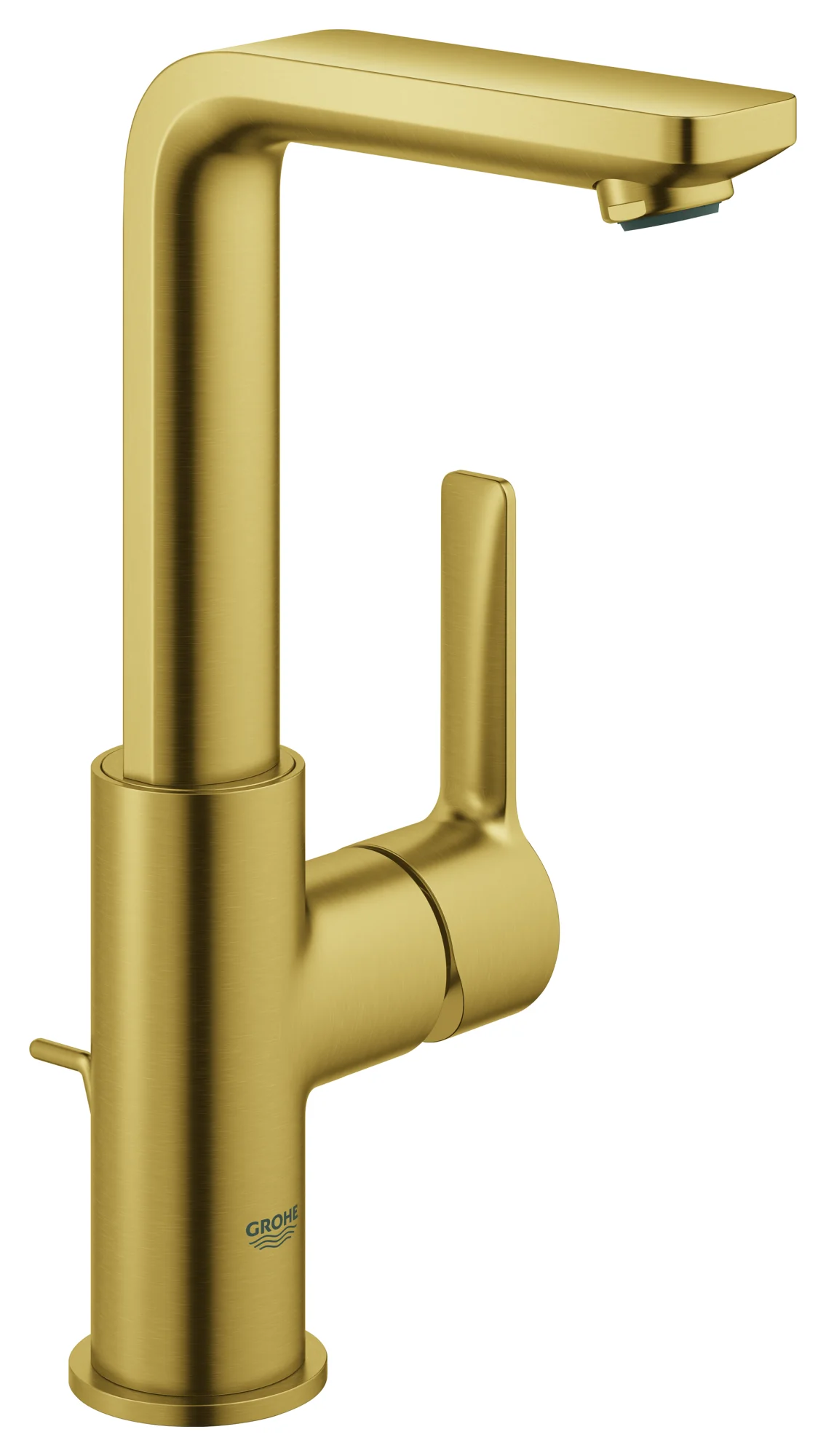 Einhand-Waschtischbatterie Lineare 23296_1, L-Size, Einlochmontage, schwenkbarer Auslauf, Zugstangen-Ablaufgarnitur 1 1/4′′