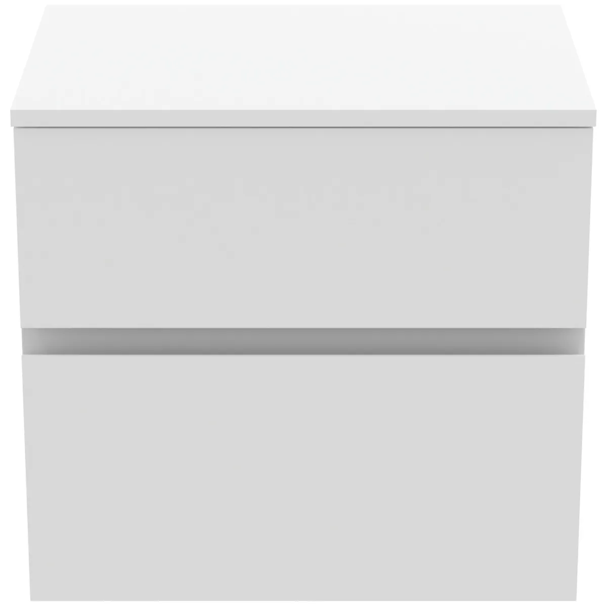 Ideal Standard Waschtischunterschrank Finesse 602x440x558mm, 2 Auszüge, Weiß matt Ideal Standard Waschtischunterschrank Finesse 602x440x558mm, 2 Auszüge, Weiß matt